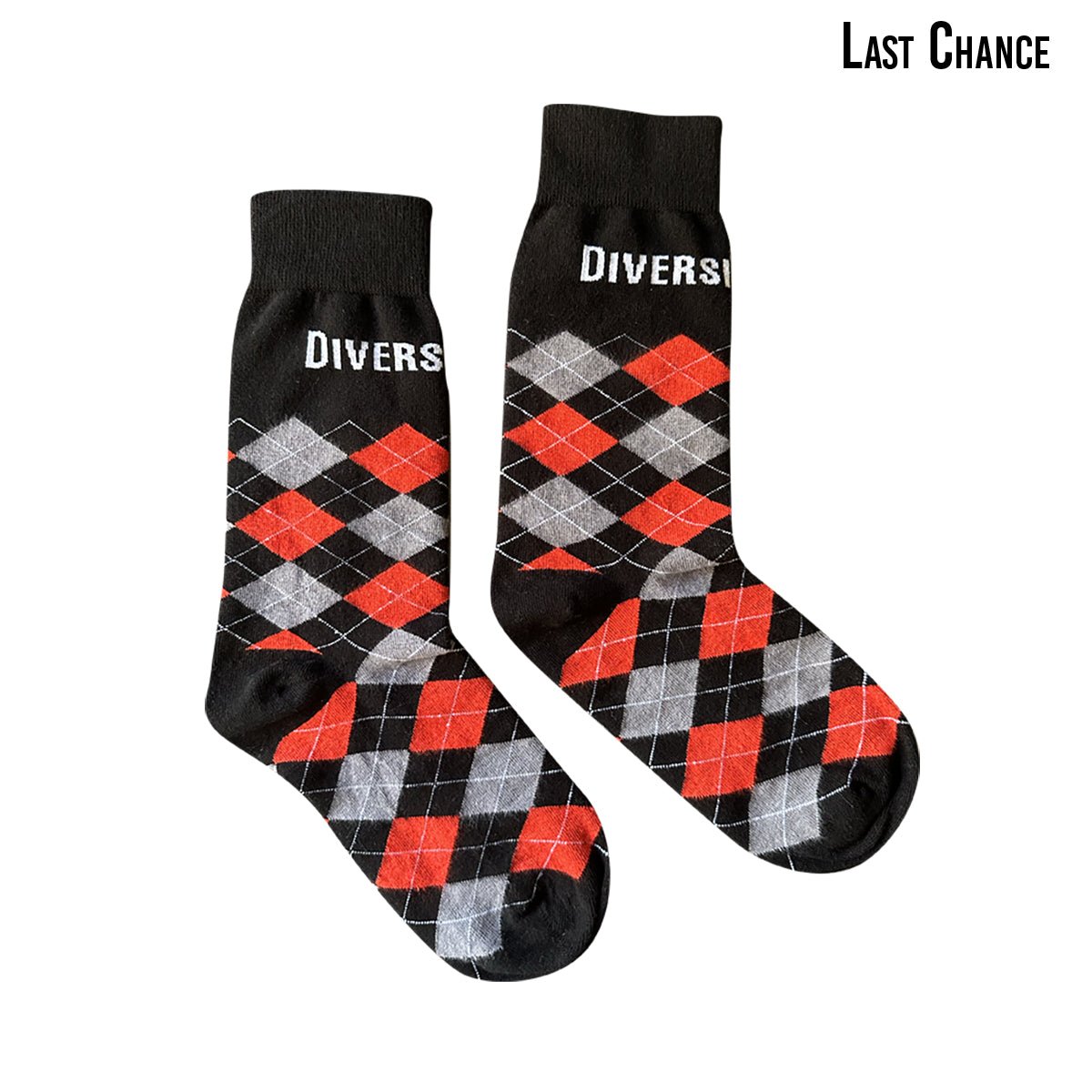 DiversiTech Argyle Knit Socks