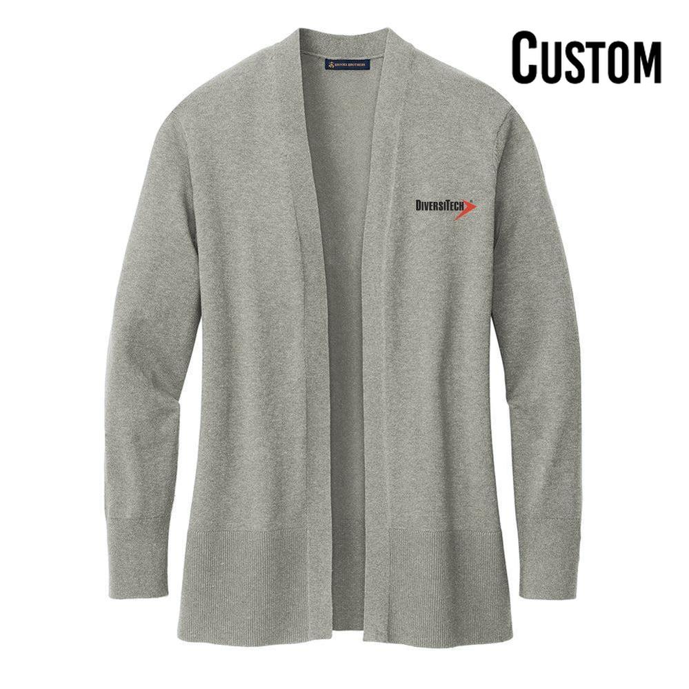 DiversiTech Brooks Brothers Ladies Cotton Stretch Long Cardigan Sweater