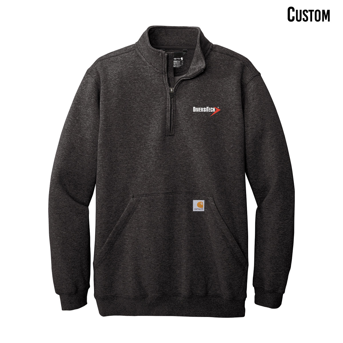 Carhartt Midweight 1/4-Zip Mock Neck Sweatshirt
