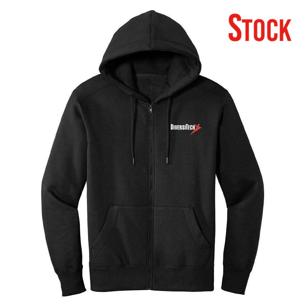 DiversiTech District Threads Fleece Full-Zip Hoodie
