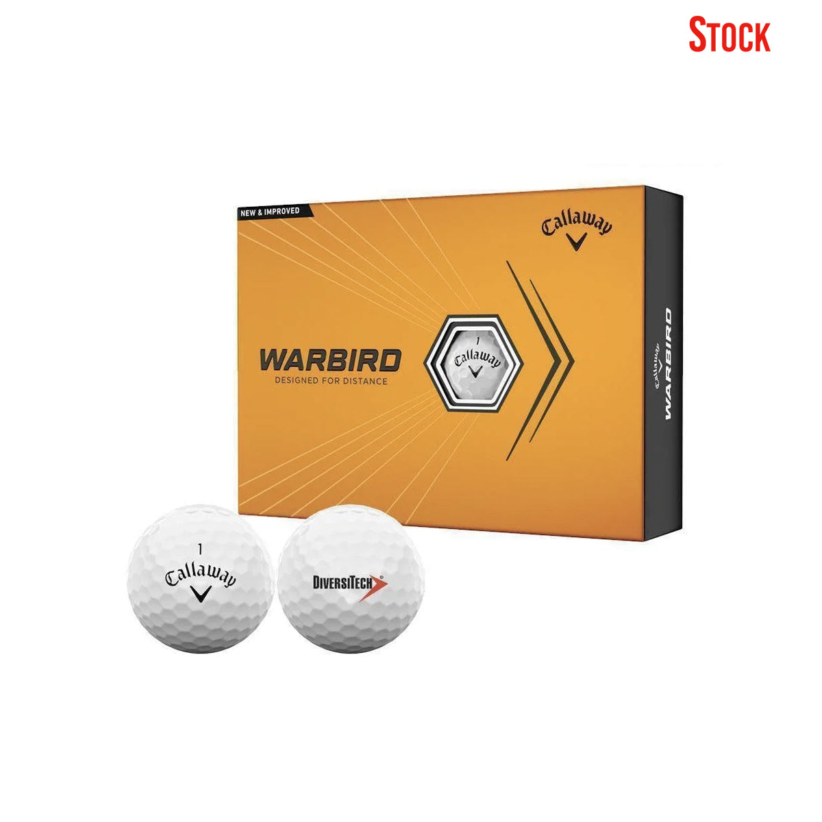 DiversiTech Callaway Warbird Golf Balls - Dozen