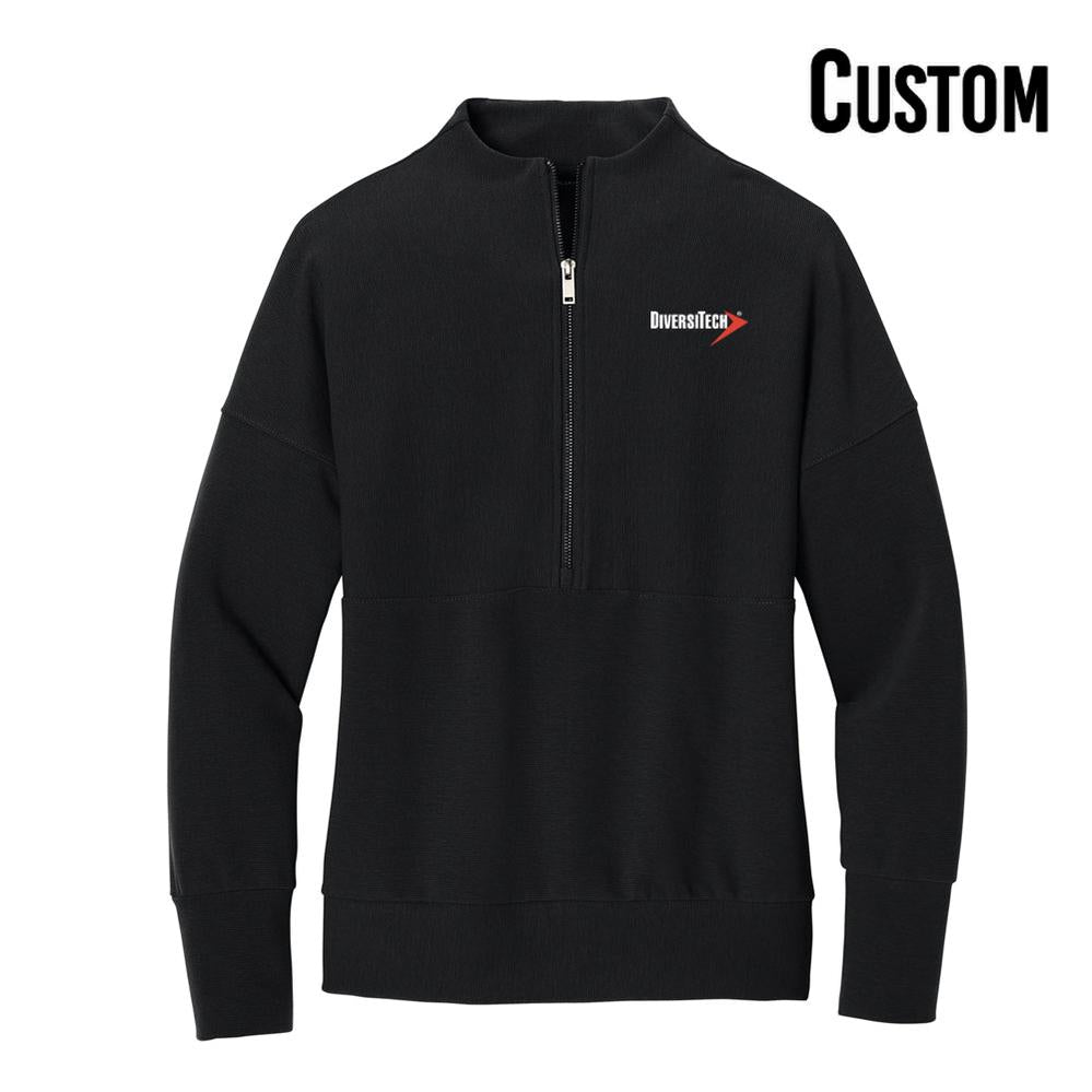 DiversiTech Mercer+Mettle® Ladies Linear Texture 1/4-Zip