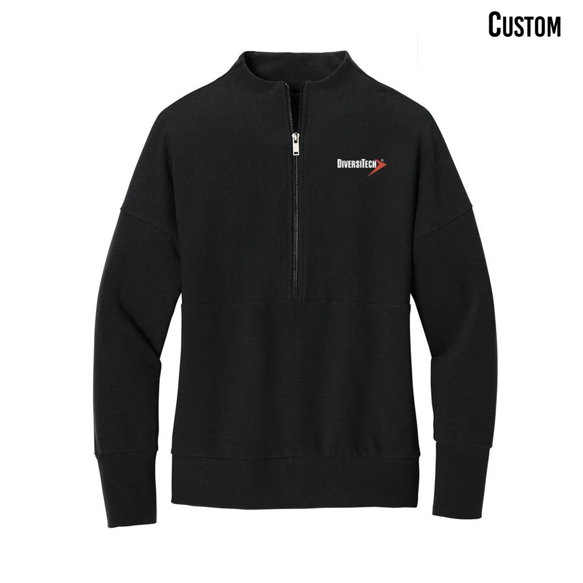 DiversiTech Mercer+Mettle® Ladies Linear Texture 1/4-Zip