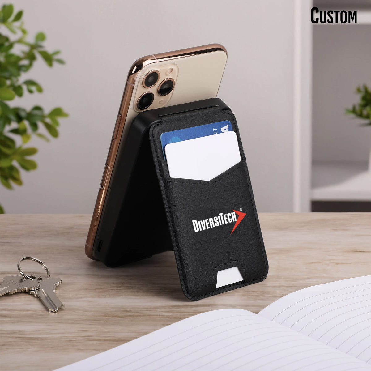 Powr2 Magentic Power Bank Wallet Stand