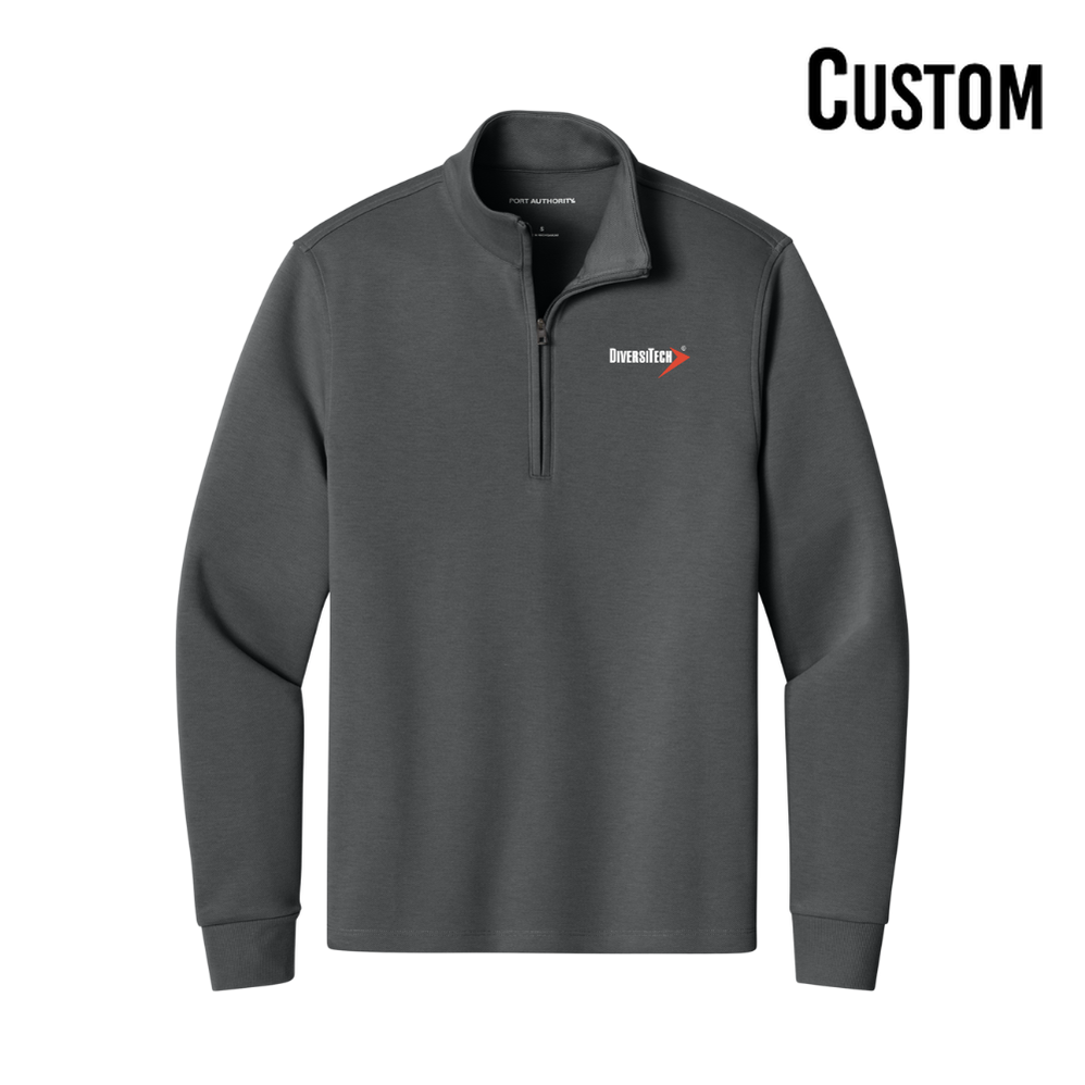 DiversiTech Port Authority® Wearever Signature Double Pique 1/4-Zip