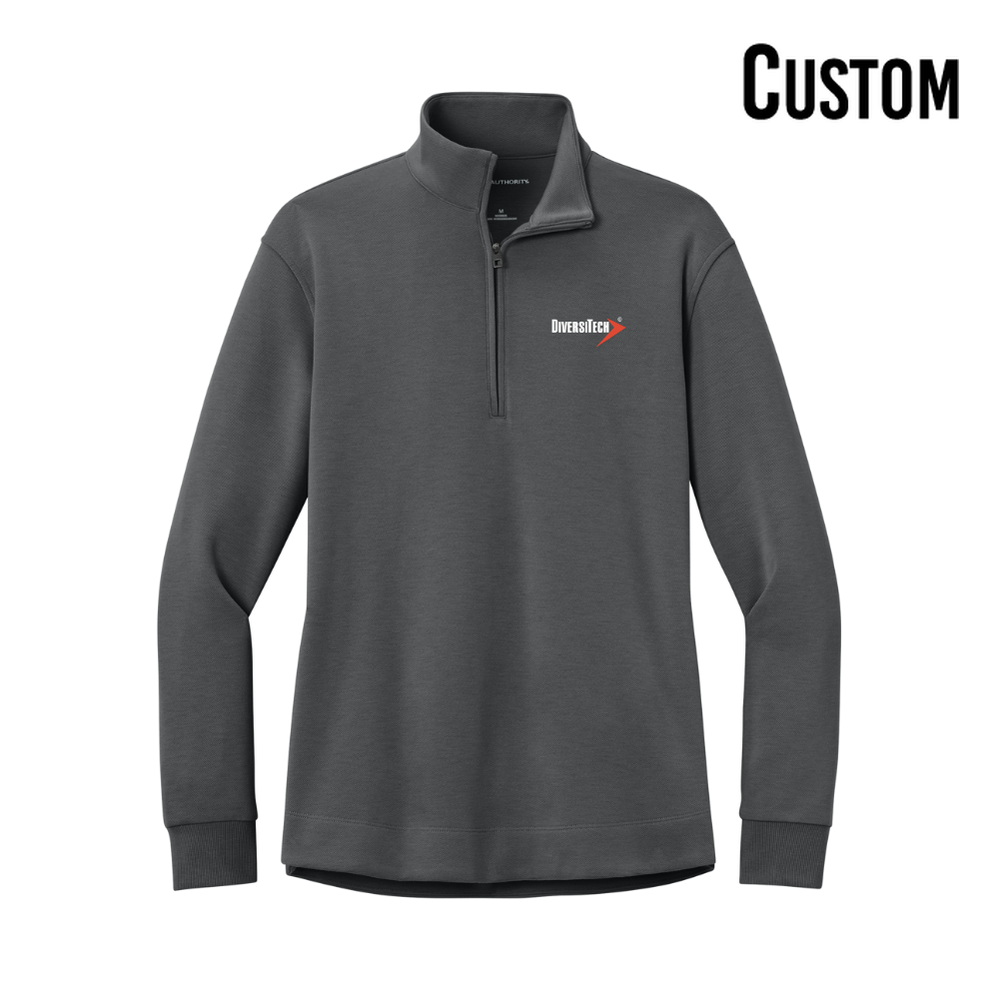 DiversiTech Port Authority® Ladies Wearever Signature Double Pique 1/4-Zip