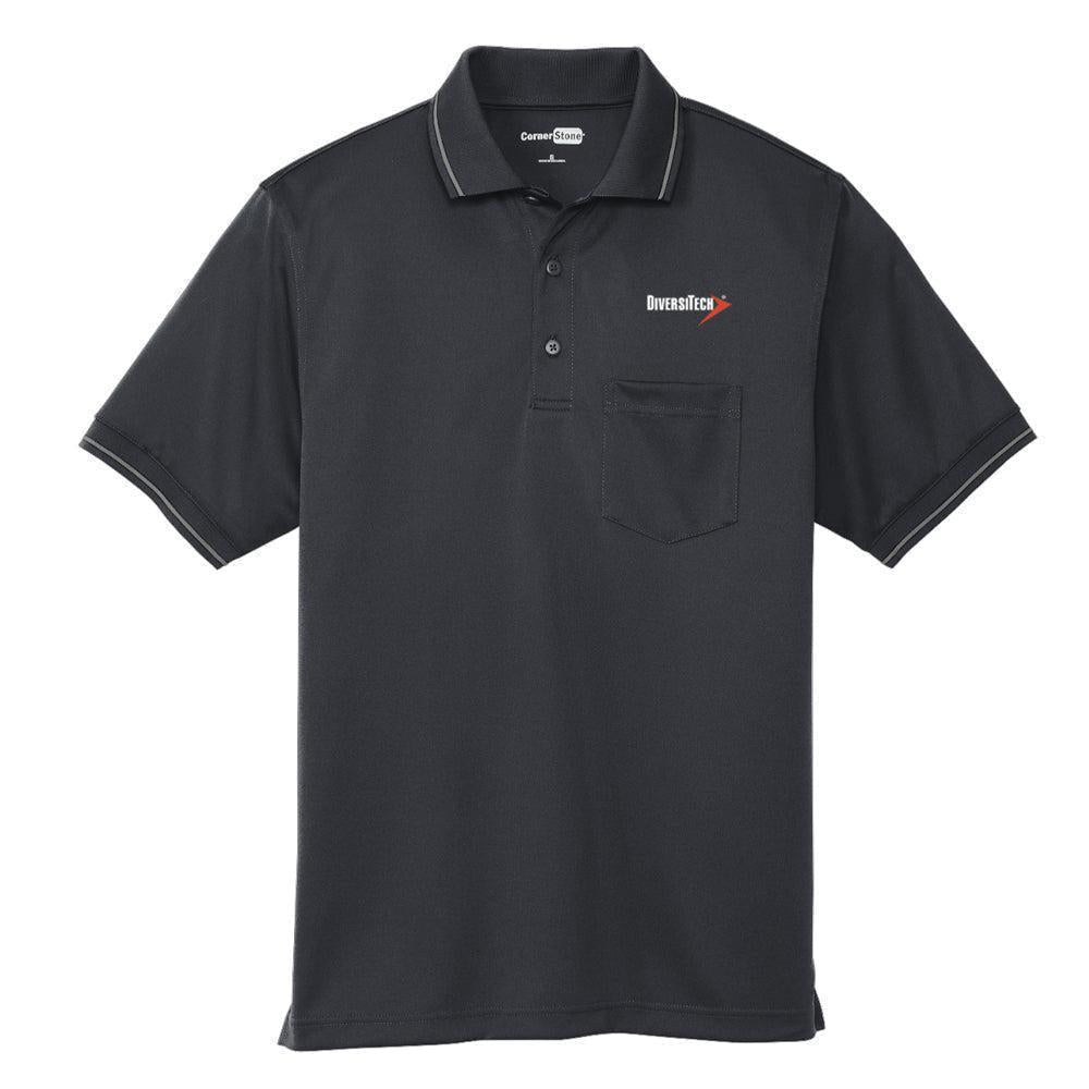 CornerStone Snag Proof Tipped Pocket Polo