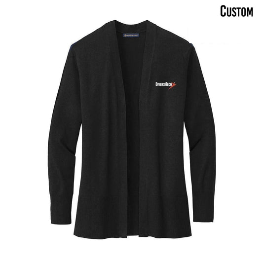 DiversiTech Brooks Brothers Ladies Cotton Stretch Long Cardigan Sweater