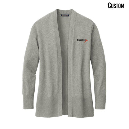 DiversiTech Brooks Brothers Ladies Cotton Stretch Long Cardigan Sweater