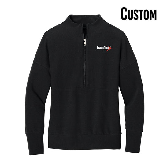 DiversiTech Mercer+Mettle® Ladies Linear Texture 1/4-Zip