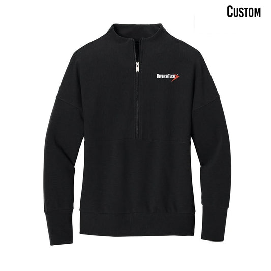 DiversiTech Mercer+Mettle® Ladies Linear Texture 1/4-Zip