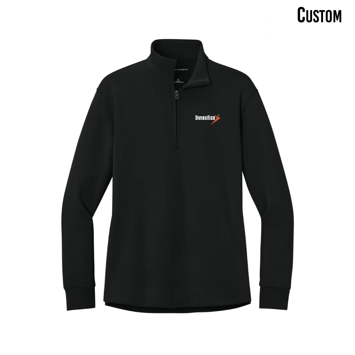 DiversiTech Port Authority® Ladies Wearever Signature Double Pique 1/4-Zip
