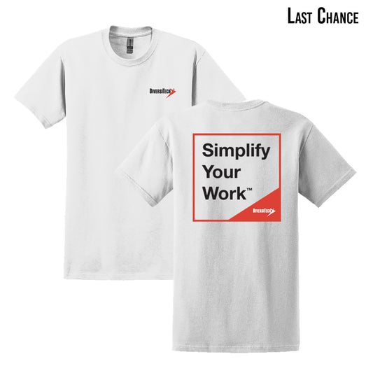 DiversiTech Simplify Your Work T-Shirt - White