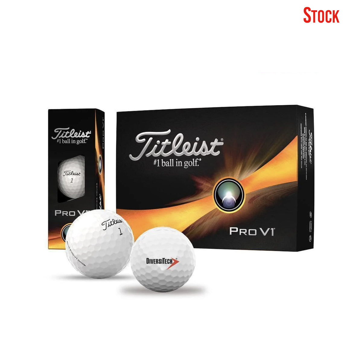 DiversiTech Titleist Pro V1 Golf Balls - Dozen