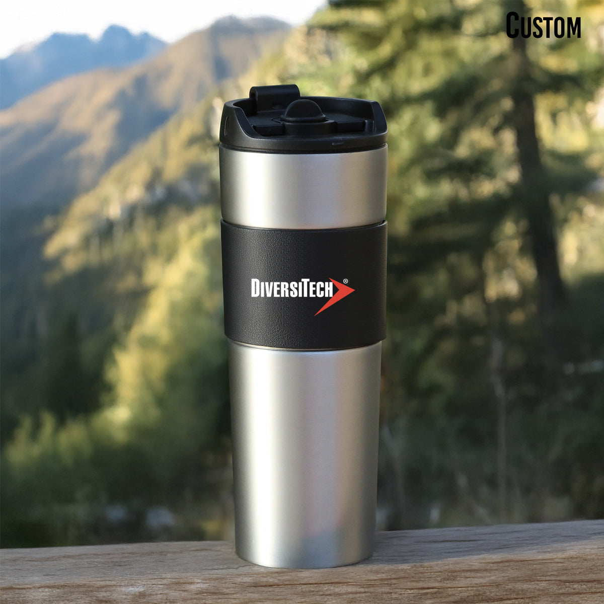 DiversiTech French Presso Stainless Coffee Tumbler