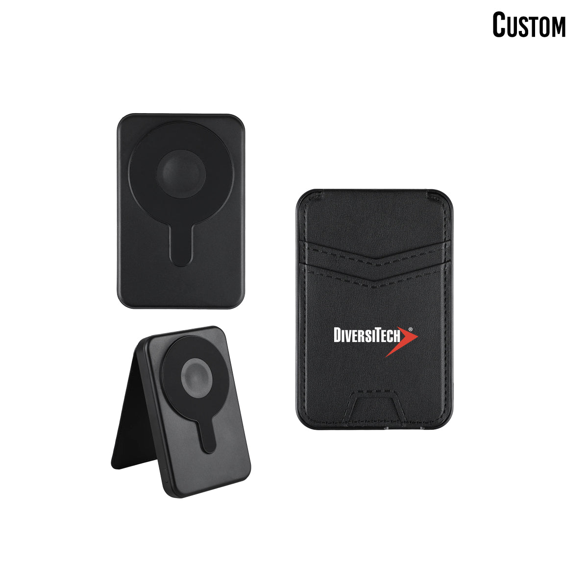 Powr2 Magentic Power Bank Wallet Stand