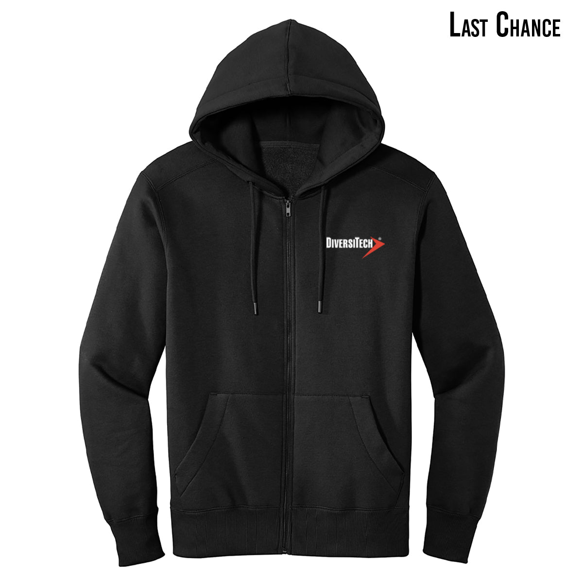 DiversiTech District Threads Fleece Full-Zip Hoodie