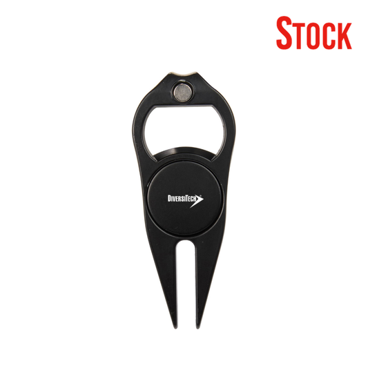DiversiTech Bottle Opener Divot Tool with Ball Marker