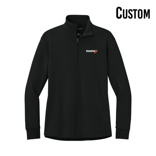 DiversiTech Port Authority® Ladies Wearever Signature Double Pique 1/4-Zip